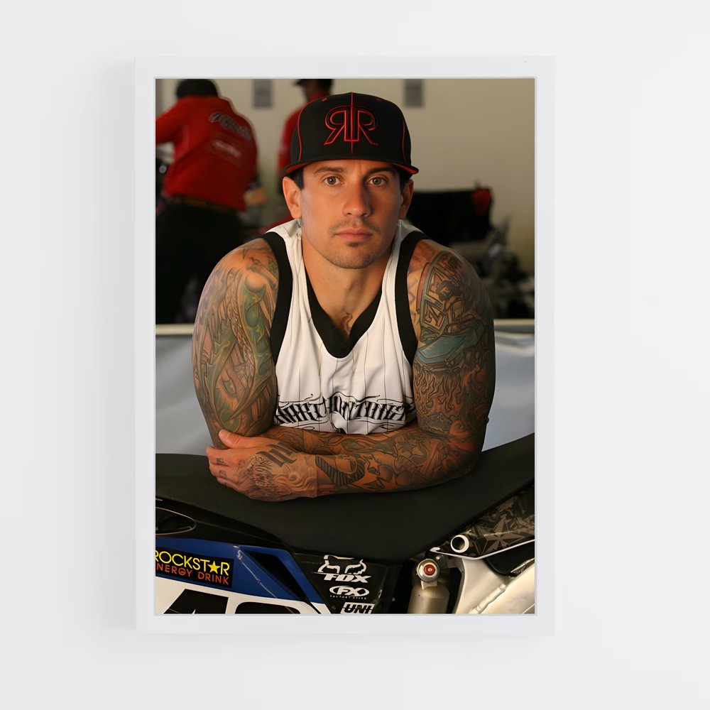 Poster Carey hart – affiche Motocross freestyle (vue 3)